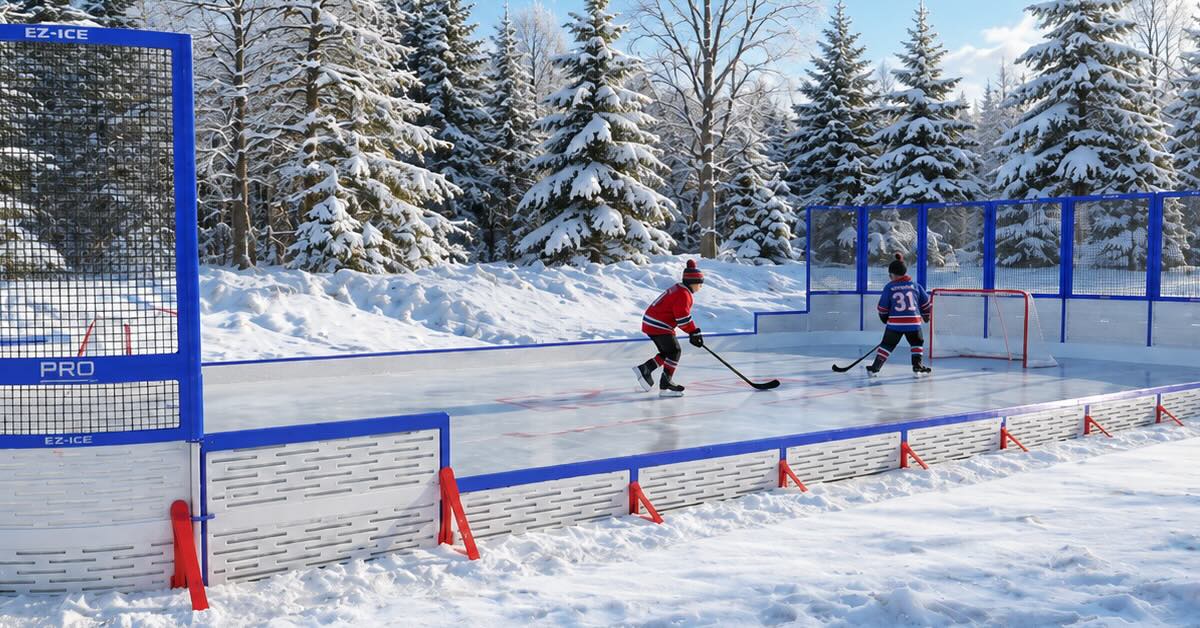 How to Get the Most Out of Your Backyard Rink - Drills and Game Ideas