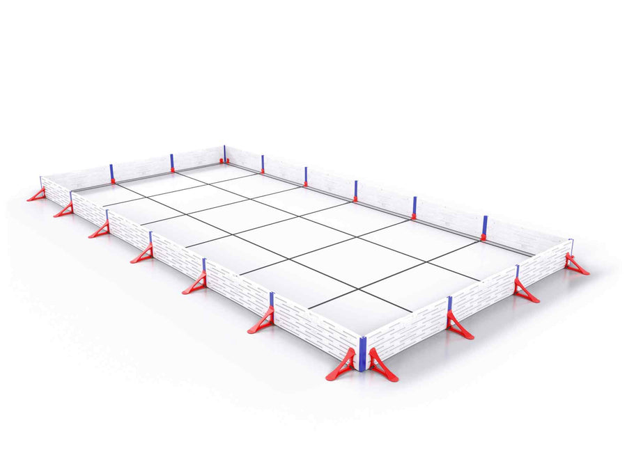 Go for Gold Rink Kit: [PRO // 15ft * 30ft // Classic-Classic-Classic // Square Corners // No Bumpers] - 015030CCCSXXX