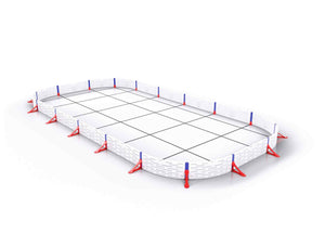 Holiday Starter Rink - 15x30 Classic Height with Round Corners
