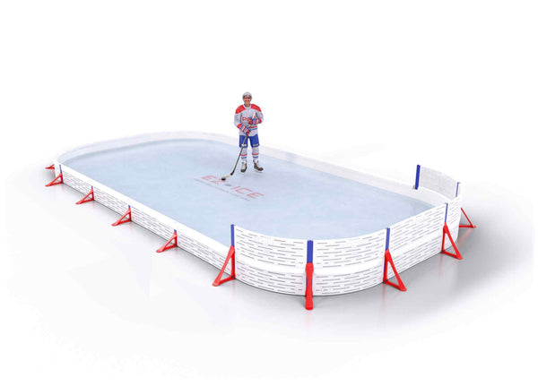 EZ ICE PRO Home Arena System ™ – Upgrade from [ORG // 15ft * 60ft // Classic-Classic-Classic // Round Corners // No Bumpers] to [ORG // 15ft * 60ft // Classic-Classic-Double // Round Corners // No Bumpers] - WUP000039535
