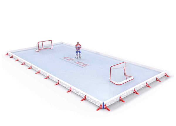 EZ ICE PRO Home Arena System ™ – Upgrade from [EZ ICE Quick Start Kit] to [PRO // 25ft * 50ft // Classic-Classic-Classic // Square Corners // No Bumpers] - WUPQSK039163