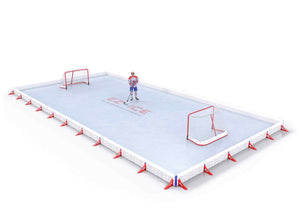EZ ICE PRO Home Arena System ™ – Upgrade from [ORG // 20ft * 40ft // Classic-Classic-Classic // Square Corners // No Bumpers] to [ORG // 25ft * 50ft // Classic-Classic-Classic // Square Corners // No Bumpers] - WUP000037111