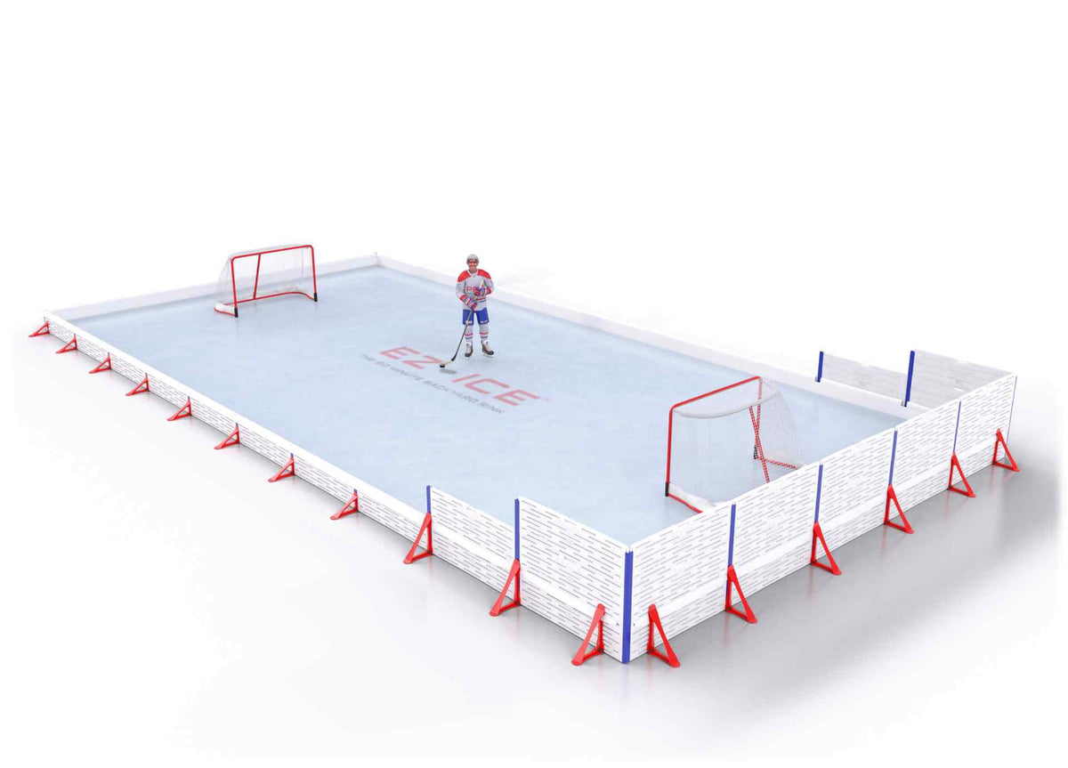 EZ ICE PRO Home Arena System ™ – Upgrade from [ORG // 25ft * 40ft // Classic-Classic-Classic // Square Corners // No Bumpers] to [ORG // 25ft * 40ft // Classic-Classic-Arena // Square Corners // No Bumpers] - WUP000038700