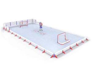EZ ICE PRO Home Arena System ™ – Upgrade from [PRO // 20ft * 25ft // Arena-Classic-Classic // Square Corners // No Bumpers] to [PRO // 25ft * 30ft // Arena-Classic-Classic // Square Corners // No Bumpers] - WUP000038208