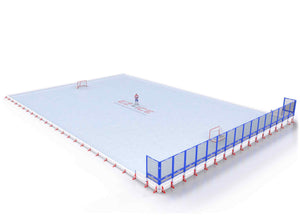EZ ICE PRO Home Arena System ™ – New Rink: [PRO // 80ft * 120ft // Classic-Classic-Net // Square Corners // No Bumpers] - 080120CCNSXX