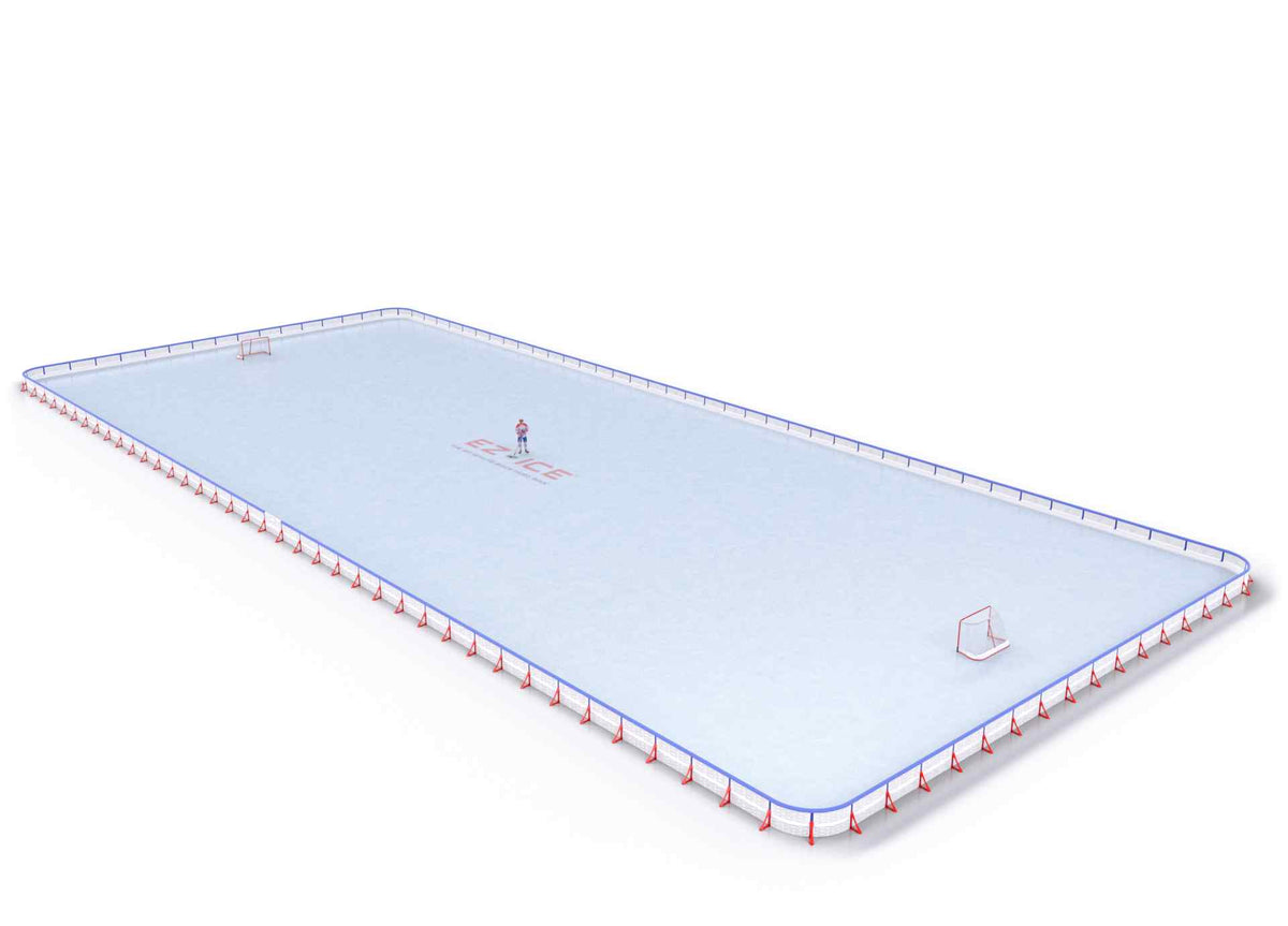 EZ ICE PRO Home Arena System ™ – New Rink: [PRO // 85ft * 200ft // Double-Double-Double // Round Corners // With Bumpers] - 085200DDDRBX