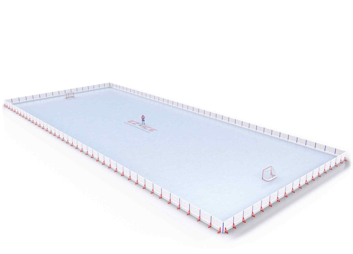 EZ ICE PRO Home Arena System ™ – New Rink: [PRO // 85ft * 85ft // Arena-Arena-Arena // Square Corners // No Bumpers] - 085085AAASXX