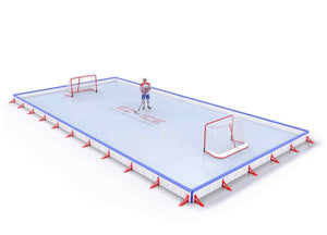 EZ ICE PRO Home Arena System ™ – Upgrade from [ORG // 20ft * 40ft // Classic-Classic-Classic // Square Corners // No Bumpers] to [ORG // 25ft * 50ft // Classic-Classic-Classic // Square Corners // With Bumpers] - WUP000002599