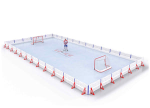 EZ ICE PRO Home Arena System ™ – New Rink: [PRO // 30ft * 60ft // Double-Double-Double // Square Corners // No Bumpers] - 030060DDDSXX