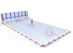EZ ICE PRO Home Arena System ™ – New Rink: [PRO // 30ft * 60ft // Net-Classic-Classic // Square Corners // No Bumpers] - 030060NCCSXX