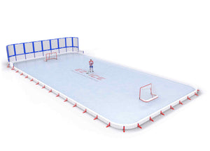EZ ICE PRO Home Arena System ™ – New Rink: [PRO // 40ft * 80ft // Net-Classic-Classic // Round Corners // No Bumpers] - 040080NCCRXX