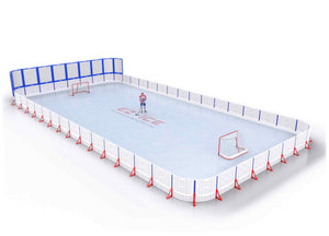 EZ ICE PRO Home Arena System ™ – New Rink: [PRO // 40ft * 80ft // Net-Arena-Arena // Round Corners // No Bumpers] - 040080NAARXX