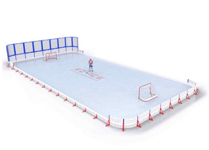 EZ ICE PRO Home Arena System ™ – Upgrade from [PRO // 20ft * 40ft // Net-Classic-Double // Round Corners // No Bumpers] to [PRO // 40ft * 40ft // Net-Classic-Double // Round Corners // No Bumpers] - WUP000002195
