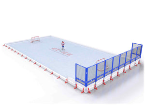 EZ ICE PRO Home Arena System ™ – Upgrade from [ORG // 40ft * 80ft // Classic-Classic-Classic // Square Corners // No Bumpers] to [ORG // 40ft * 80ft // Classic-Classic-Net // Square Corners // No Bumpers] - WUP000017219