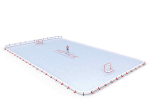 EZ ICE PRO Home Arena System ™ – Upgrade from [PRO // 20ft * 40ft // Double-Classic-Classic // Round Corners // No Bumpers] to [PRO // 50ft * 30ft // Double-Classic-Classic // Round Corners // No Bumpers] - WUP000002299
