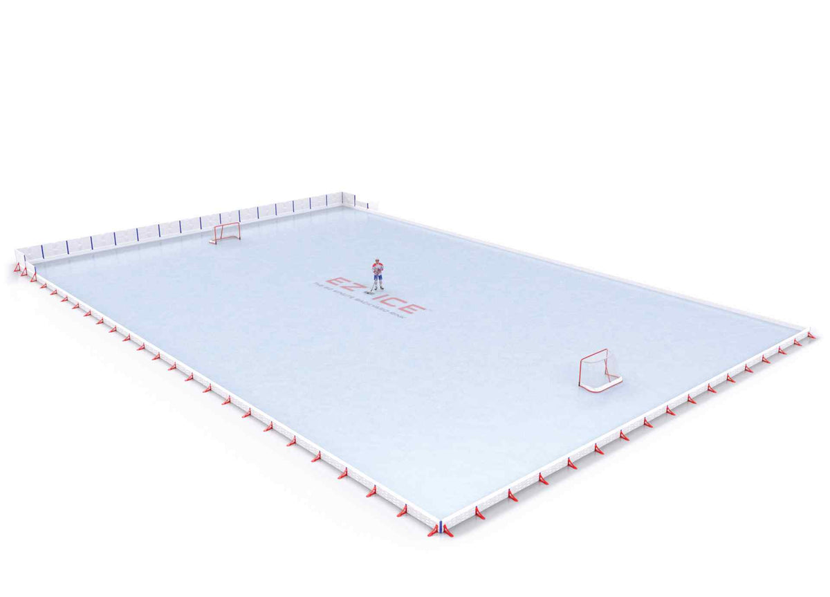 EZ ICE PRO Home Arena System ™ – New Rink: [PRO // 80ft * 120ft // Arena-Classic-Classic // Square Corners // No Bumpers] - 080120ACCSXX