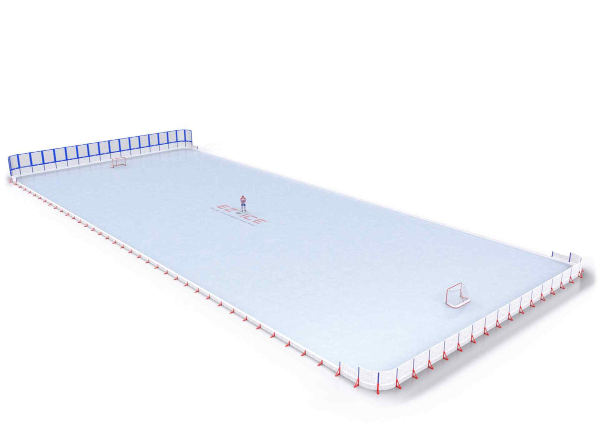 EZ ICE PRO Home Arena System ™ – New Rink: [PRO // 85ft * 200ft // Net-Classic-Arena // Round Corners // No Bumpers] - 085200NCARXX