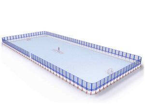 EZ ICE PRO Home Arena System ™ – New Rink: [PRO // 100ft * 105ft // Net-Net-Net // Round Corners // With Bumpers] - 100105NNNRBX